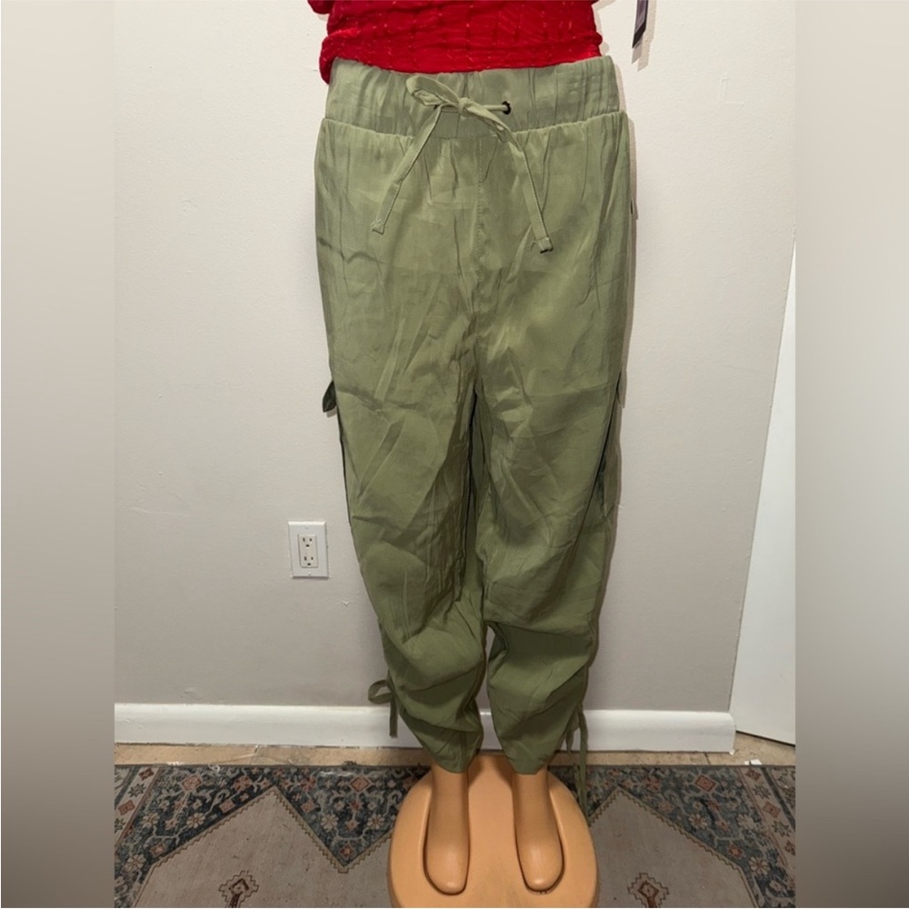 NWT Jessica Simpson pant cargo ankle crop size XL
